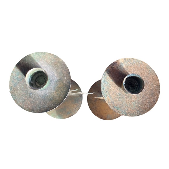 VTG SUN & MOON CANDLE HOLDERS - Picture 6 of 7